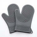 Food Grade Silicone Heat Resistant Oven Mitts | Non-Slip Waterproof Kitchen Potholders for Cooking, Grilling & Baking